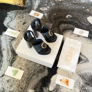 Chloe Platform Heel Sandal